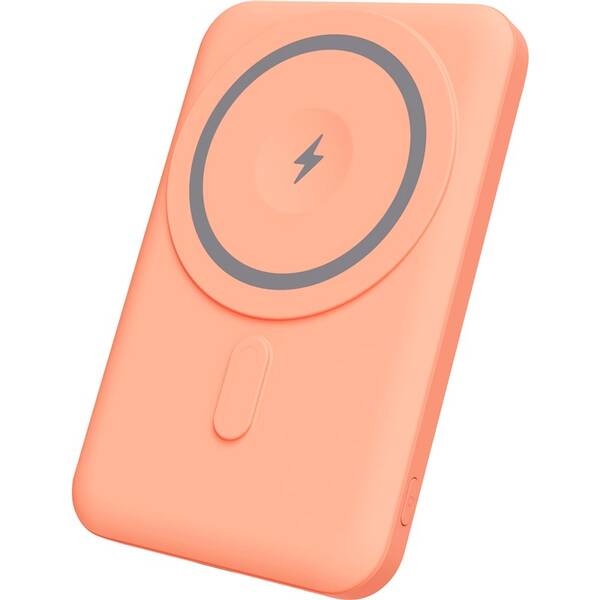 Powerbanka YENKEE YPB 501 MagSafe 5000mAh oranžová

