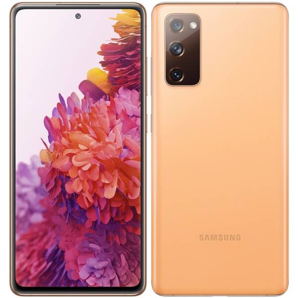 Mobilní telefon Samsung S20 FE oranžový

