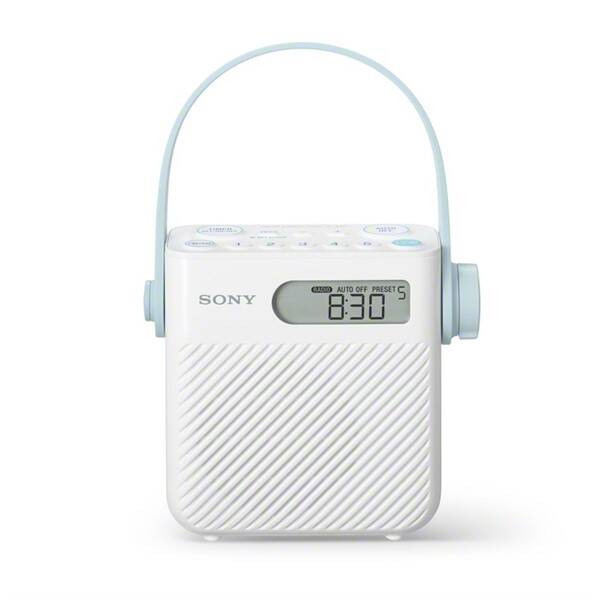 Radiopřijímač Sony ICF-S80 bílá barva
