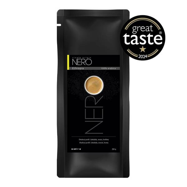 Káva zrnková Nero Ethiopia 250 g 

