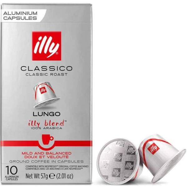 Kapsle pro espressa Illy Lungo (10 ks) 


