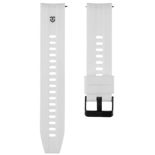 Řemínek Tactical Quick Release (20 mm), silikonový bílý

