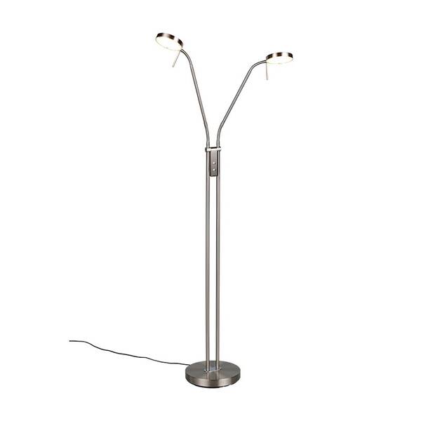 Stojací lampa TRIO 423310207 MONZA stříbrná

