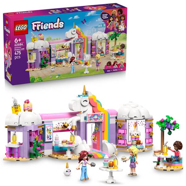 Stavebnice LEGO® Friends 42684 Snová kavárna s jednorožcem 

