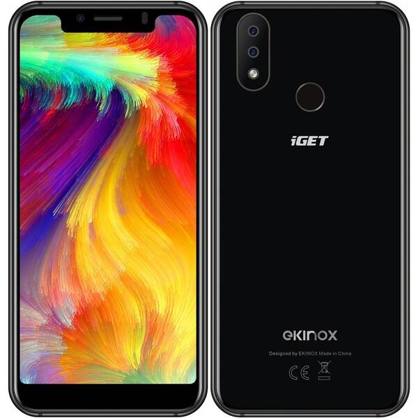 Mobilní telefon iGET Ekinox E8 černý

