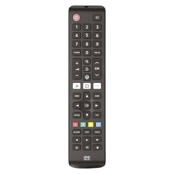 Dálkový ovladač One For All pro TV Samsung černá barva
