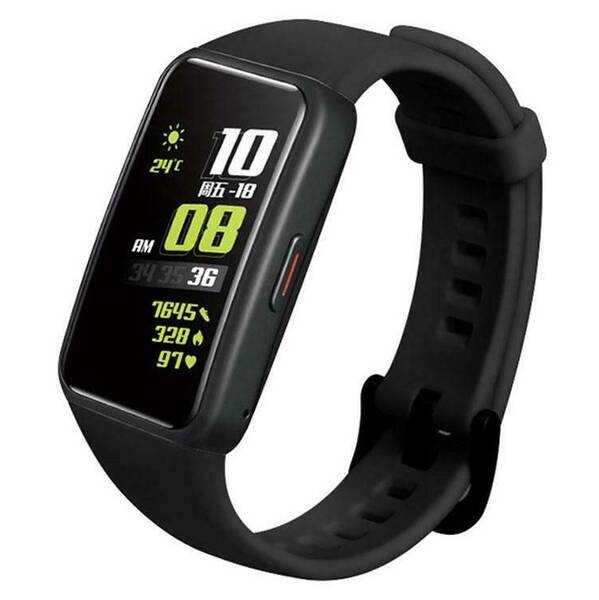 Řemínek FIXED Silicone Strap na Huawei Band 6 černý


