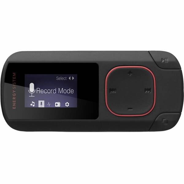 MP3 přehrávač Energy Sistem Clip Bluetooth 8GB černý

