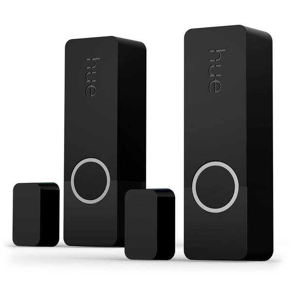 Senzor Philips Contact, 2ks černý

