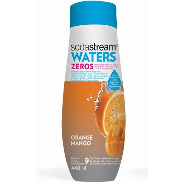 Příchuť pro perlivou vodu SodaStream ZEROS Pomeranč-Mango 440ml 

