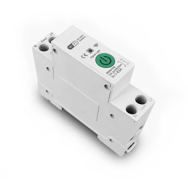 Modul IMMAX NEO SMART elektronický jistič jednofázový 1-63A, měření spotřeby, Wi-Fi, Tuya 

