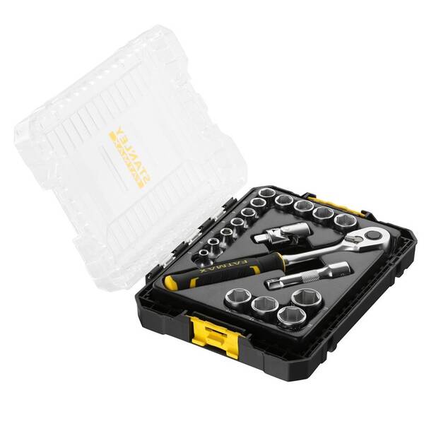 Sada hlavic Stanley FatMax FMMT98102-0 3/8" 

