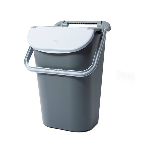 Odpadkový koš na tříděný odpad Belli E Forti BF37210, 40 l šedý

