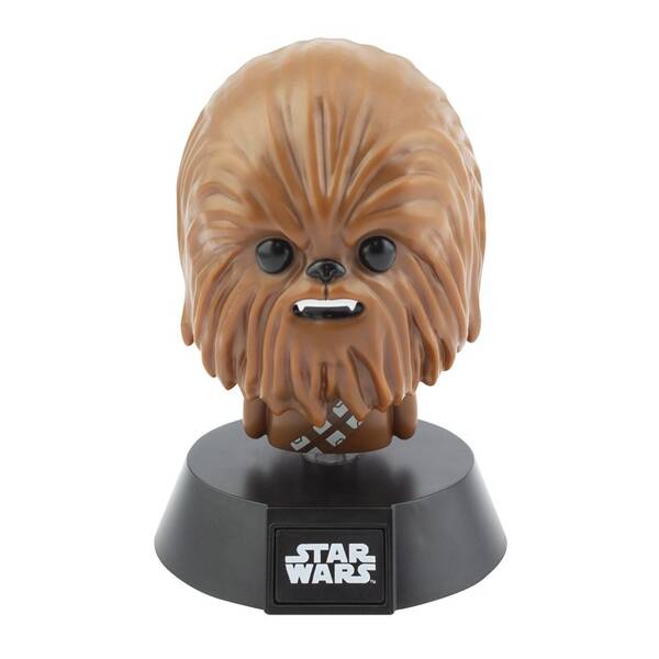 Dekorativní LED Paladone Icon Light Star Wars - Chewbacca černé/hnědé

