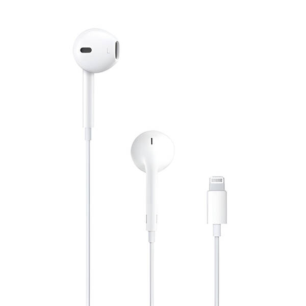 Sluchátka Apple EarPods Lightning bílá

