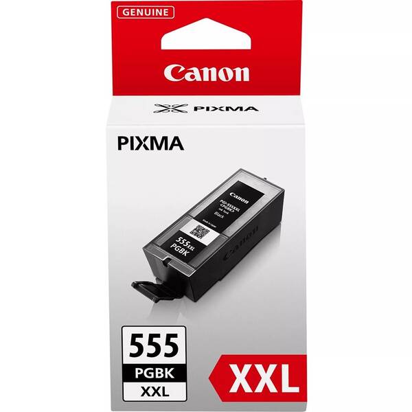 Inkoustová náplň Canon PGI-555 PGBK XXL, 1000 stran černá

