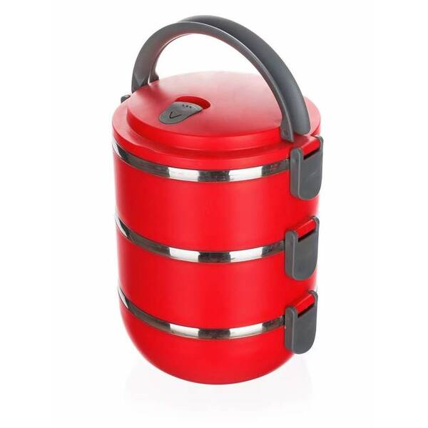 Jídlonosič BANQUET Culinaria Red 1,65  l, 3 díly 

