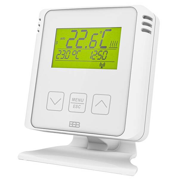 Termostat Elektrobock BT730, bezdrátový bílý

