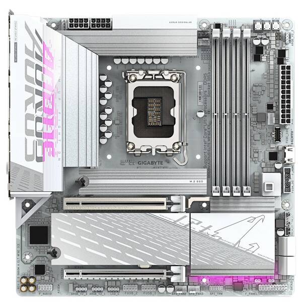 Základní deska GIGABYTE B860M AORUS ELITE WIFI6E ICE 

