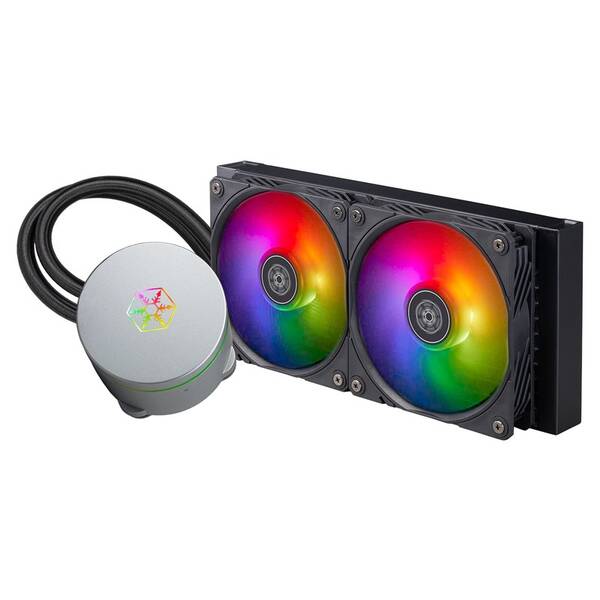 Vodní chladič SilverStone IceMyst 240 RGB černý

