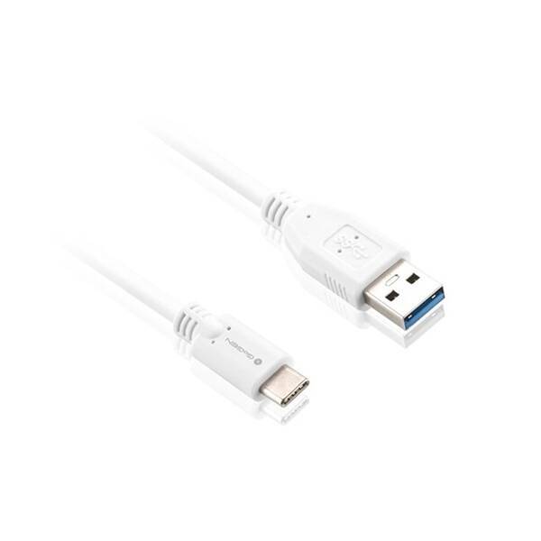 Kabel GoGEN USB/USB-C, 1m bílý

