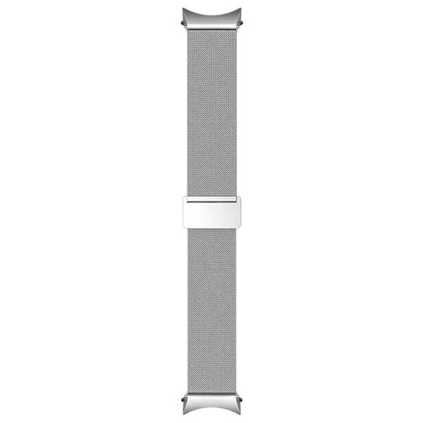 Řemínek Samsung Kovový z milánského tahu pro Watch4 44mm (velikost M/L) stříbrný


