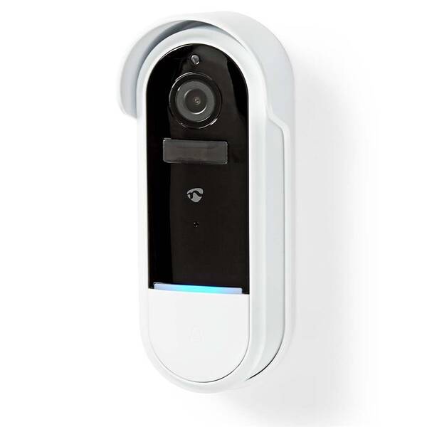 Videozvonek Nedis SmartLife, Wi-Fi, Full HD bílý

