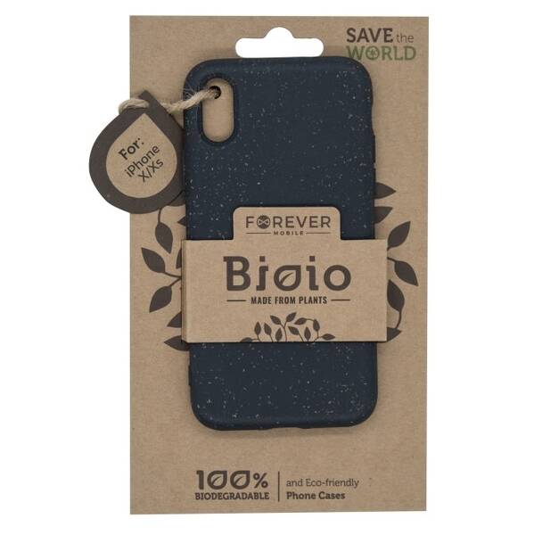 Kryt na mobil Forever Bioio na Apple iPhone X/Xs černý

