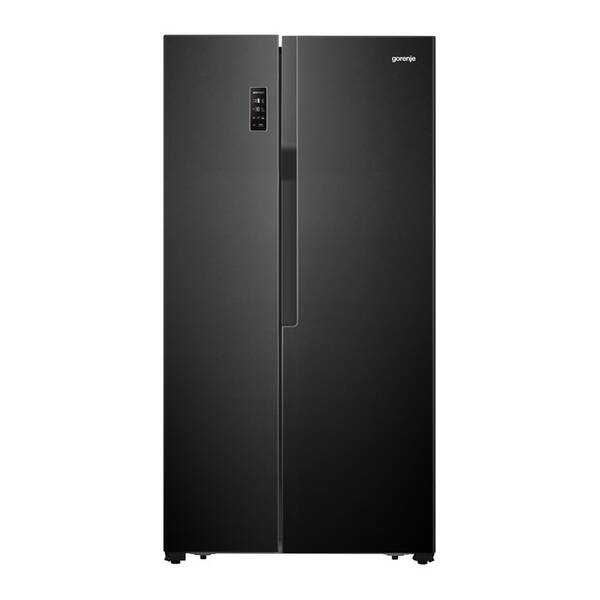 Americká lednice Gorenje NRS918DMB černá

