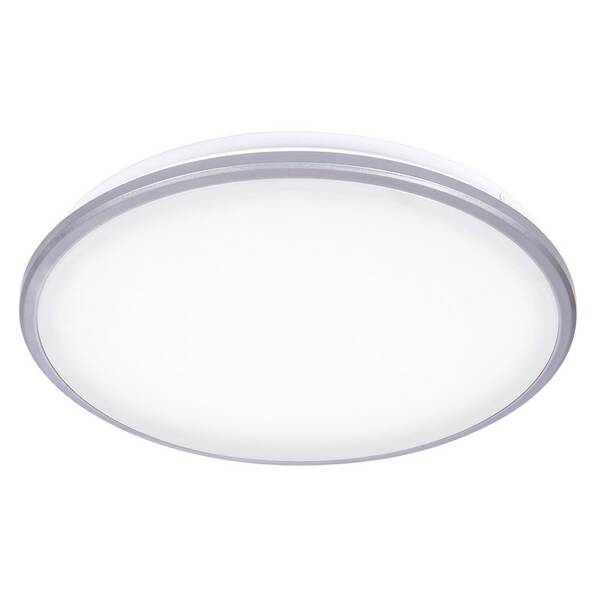 Stropní svítidlo Solight Silver, kulaté, 24W, 1800lm, stmívatelné, dálkové ovládání, 38cm stříbrné

