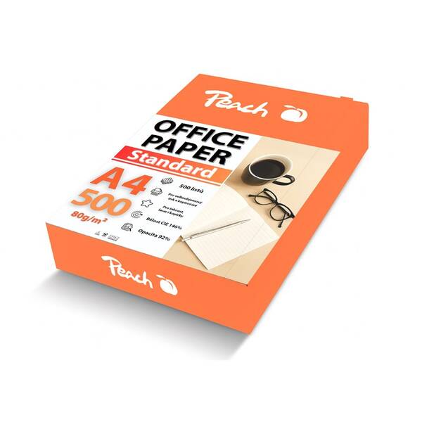 Papíry do tiskárny Peach Standard A4 80g - 500 listů 

