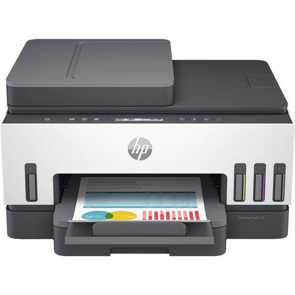 Tiskárna multifunkční HP Smart Tank 750 All-in-One šedá/bílá

