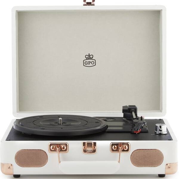 Gramofon GPO Soho bílý

