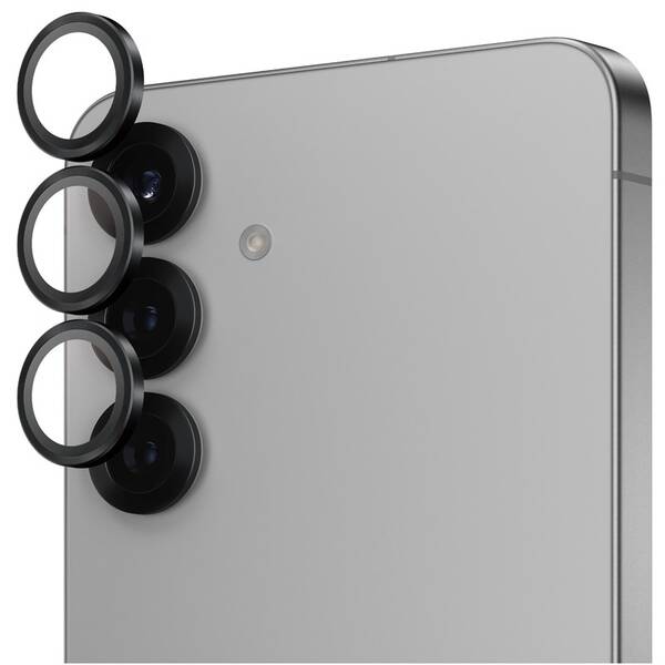 Ochranné sklo čočky fotoaparátu PanzerGlass HoOps na Samsung Galaxy S25+ černé


