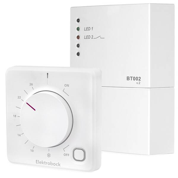 Termostat Elektrobock BT012 bílý

