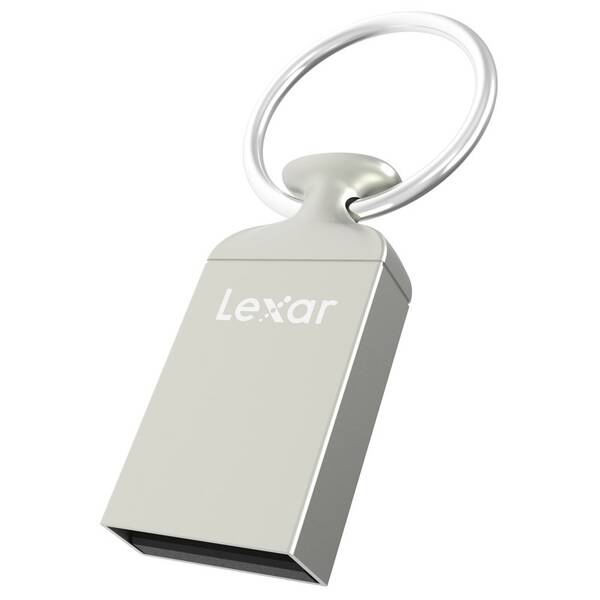 USB Flash Lexar JumpDrive M22 USB 2.0, 64GB stříbrný

