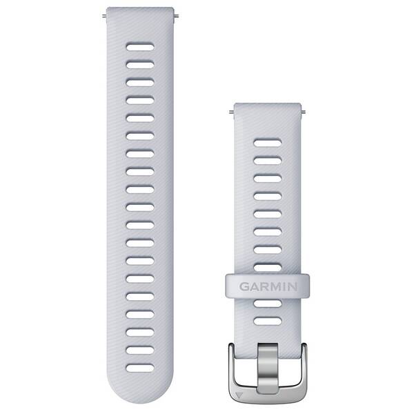 Řemínek Garmin Quick Release (18 mm), přezka silver bílý

