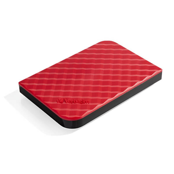 Externí pevný disk 2,5" Verbatim 1TB červený

