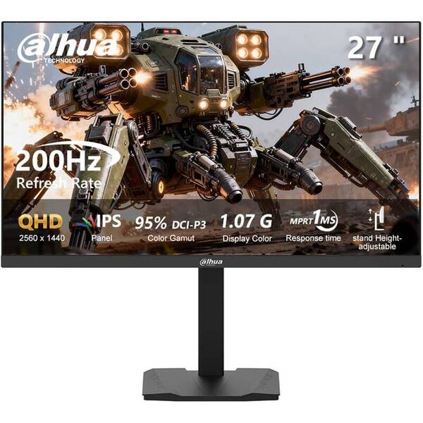 Herní monitor Dahua LM27-E331AY černý

