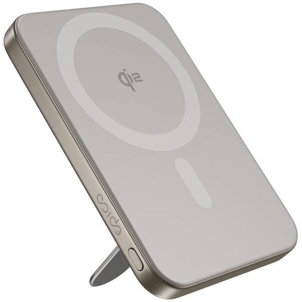 Powerbanka Epico UltraPack Mag+  Qi2 Stand 5000mAh titanová

