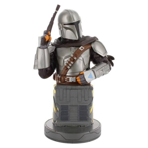 Držák EXG Cable Guy - The Mandalorian stříbrný

