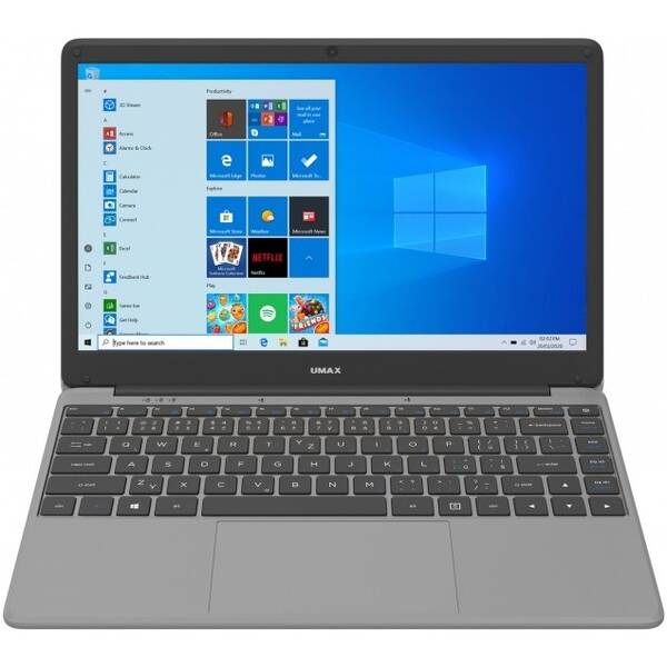 Notebook Umax VisionBook 14Wr šedý

