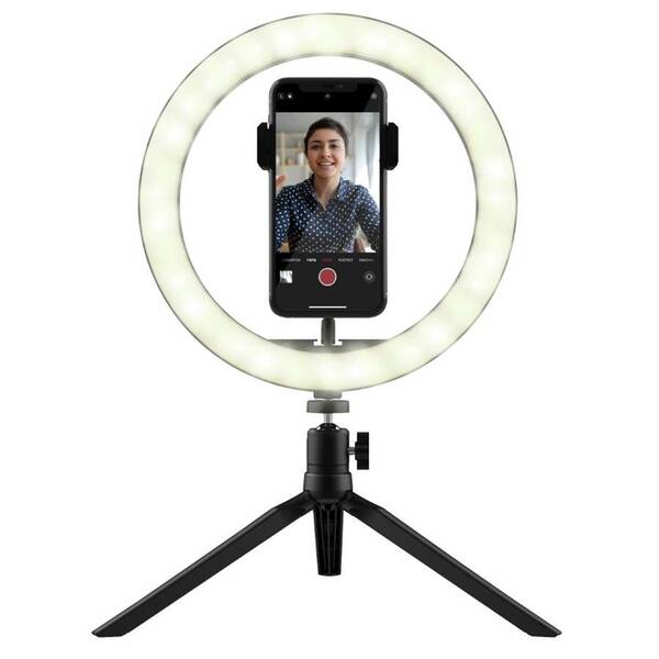 Světlo Trust Maku Ring Light Vlogging Kit 

