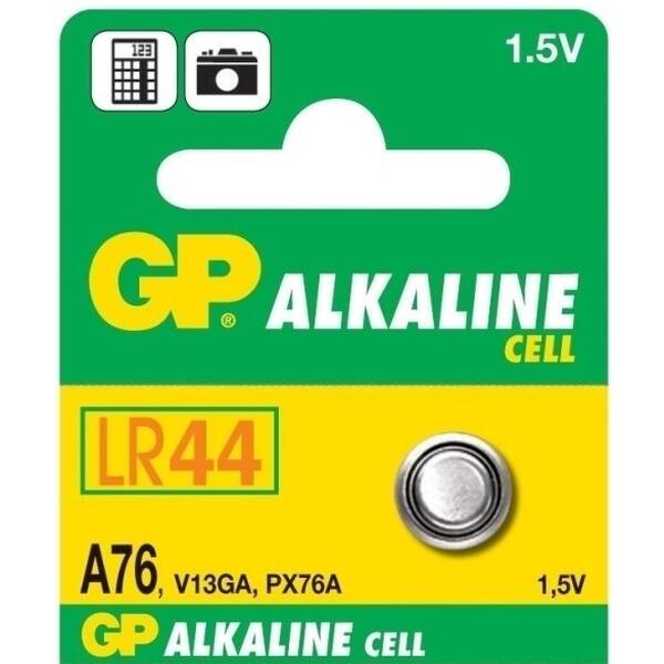Baterie GP GP A76F (LR44), 5 ks 

