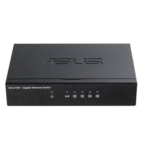 Switch Asus GX-U1051 - 5x Gigabit LAN 

