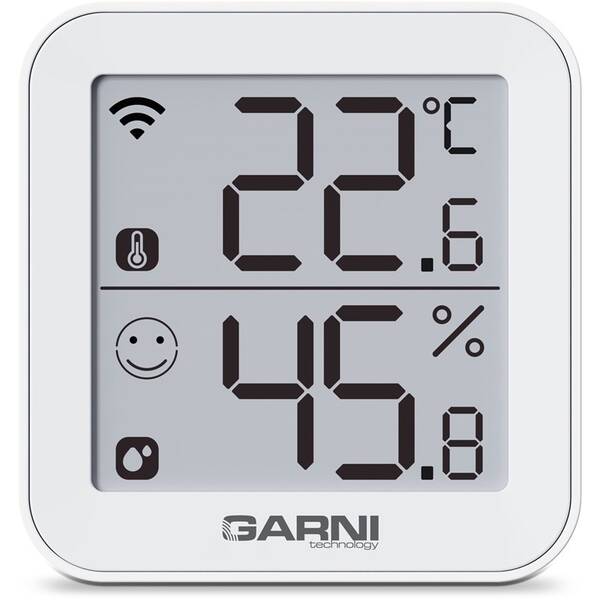 Teploměr GARNI 158THT bílá

