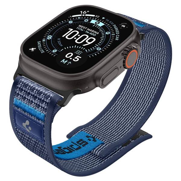 Řemínek Spigen Athlex Air 2 Active Band na Apple Watch 49mm/46mm/45mm/44mm modrý

