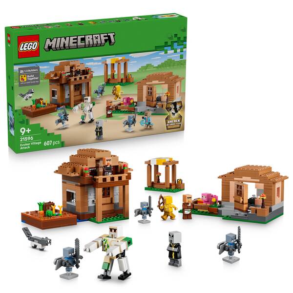 Stavebnice LEGO® Minecraft®  21596 Útok Mága na vesnici 

