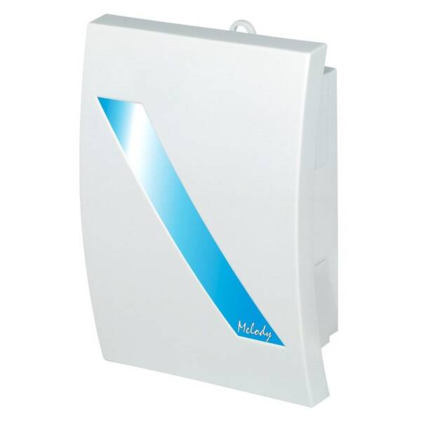 Zvonek Elektrobock ZV2 MELODY, drátový bílý

