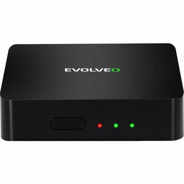 Multimediální centrum Evolveo Hybrid Box T2, DVB-T2 černý

